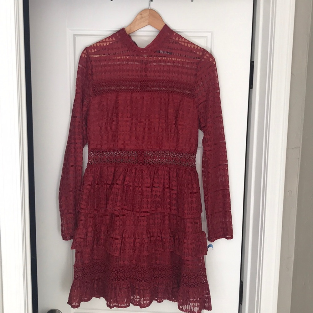 Adorable Cranberry Dress from Macy’s